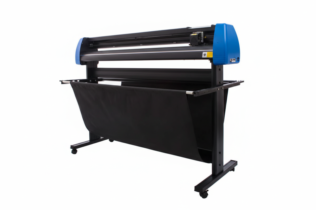 1660S DE COSTADO E-CUT KI-1660S Plotter de Corte AZUL - Imagen 1