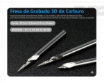 Broca PCB, vástago de 3,175 mm, forma de V - Imagen 2