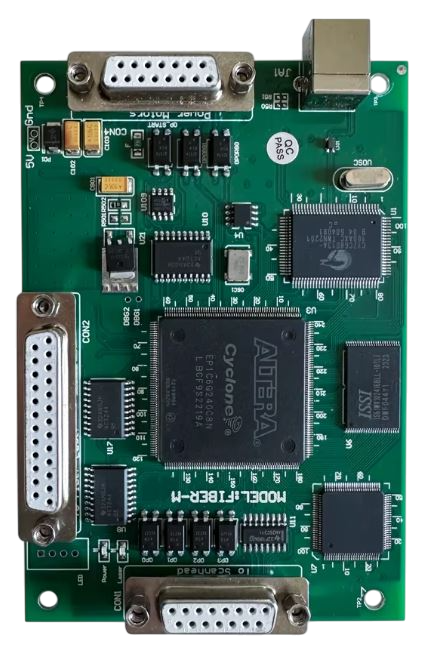 DELANTE TARJETA DE CONTROL LÁSER DE FIBRA MODEL: FIBER-M - Imagen 1