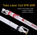 Tubo Láser Co2 60w EFR 1200CL - Imagen 3