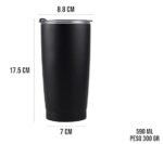 20 OZ TUMBLER TERMICO ACERO INOXIDABLE - Imagen 2