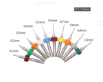 Mini broca PCB 0.1-1.0mm
