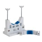 Soporte tubo láser Co2 plástico Flexible de 50-80mm