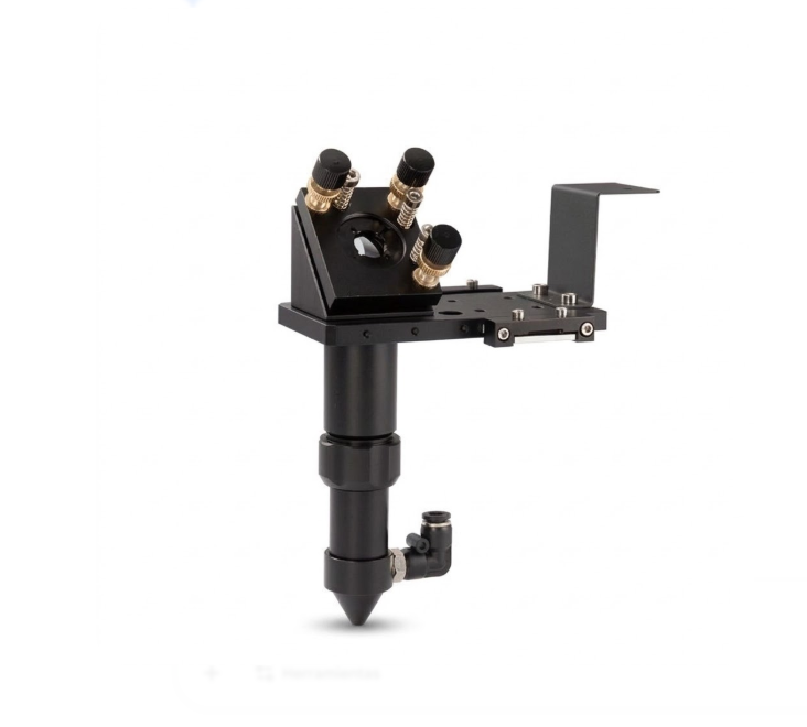 cabezal co2 negro Cabezal láser CO2, Dia.18, FL38.1, Dia.20, FL50.8/63,5/101,6mm cortadora de grabado láser (negro) - Imagen 1