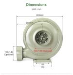 Extractor de Humo 550w - Imagen 4