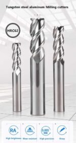 HRC62 fresa de carburo de 3 hélices CNC - Imagen 5