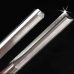 Fresa ranura recta de corte de 2 helices