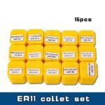 kit Collet ER11 - 15 pcs