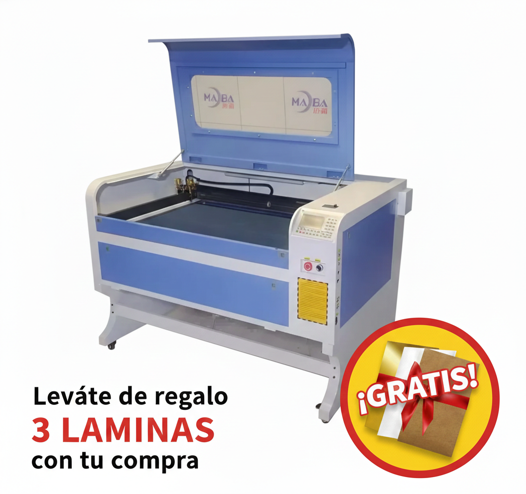 laser 100x60 (2) Láser Co2 100x60 W4 Reci Ruida - Imagen 1