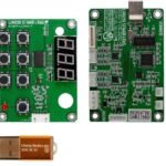 Tarjeta de Control M2 + Panel + USB KEY Corel Laser