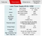 Fuente de Poder 120W  Laser Co2 para tubos RECI - Imagen 6