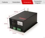 Fuente de Poder 120W  Laser Co2 para tubos RECI - Imagen 4