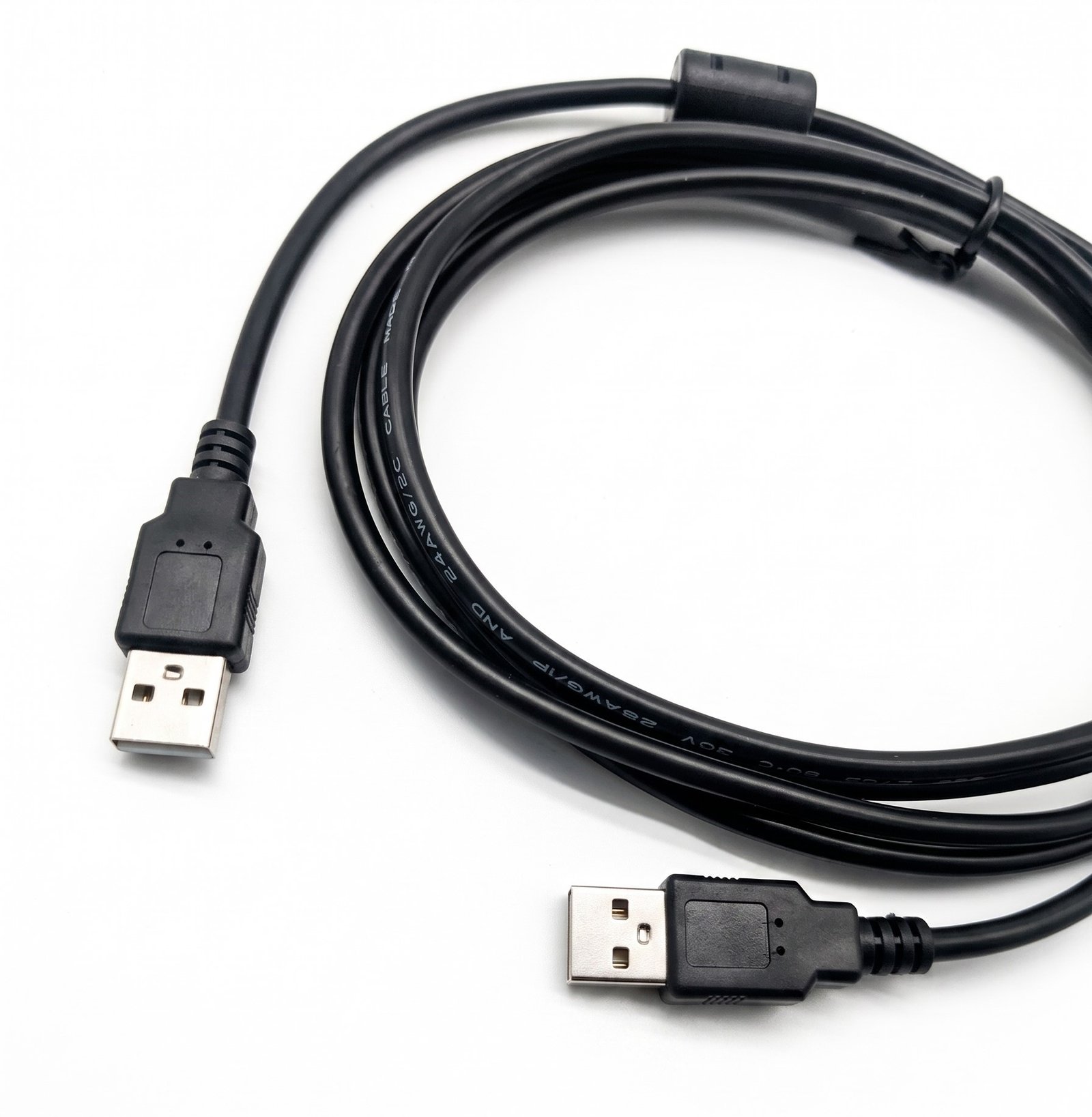 CABLE MACHO-MACHO CABLE USB ENTRADA TIPO A- SALIDA TIPO A - Imagen 1