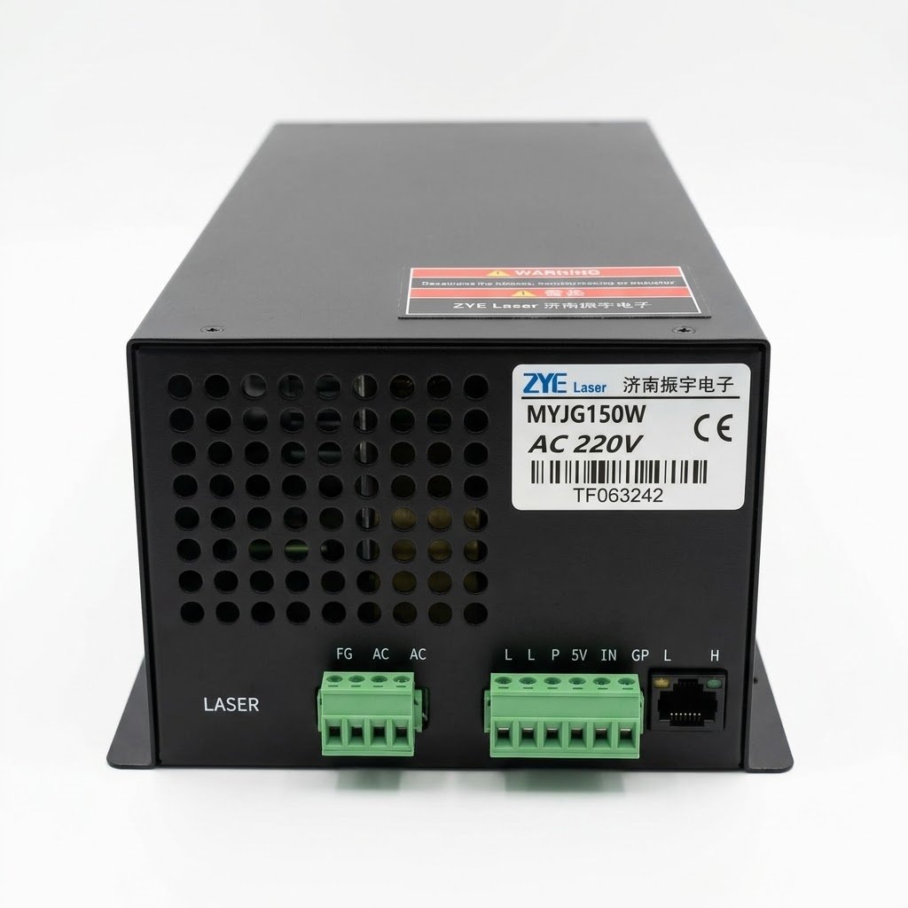 FUENTE 150W NEGRO largo Fuente de Poder 150W Laser Co2 - Imagen 1